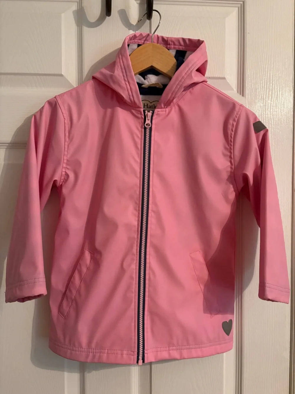 Hatley Zip Up Terry-Lined Raincoat Jacket